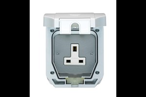 13A 1 Gang Unswitched Socket IP66