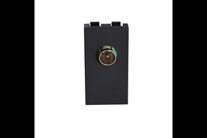 1 Way Coaxial Outlet Module