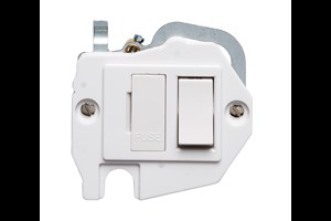 13A Double Pole Switched Fused Connection Unit With Cord Outlet Interior