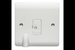 13A Unswitched Fused Connection Unit With Tamperproof Screw & Flex Outlet