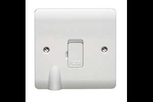 13A Unswitched Fused Connection Unit With LED & Flex Outlet