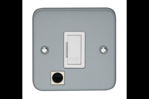 13A Unswitched Metalclad Fused Connection Unit With Cord Outlet