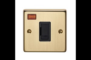 13A Unswitched Fused Connection Unit With Neon Bronze Finish