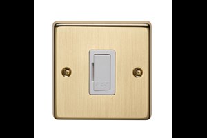 13A Unswitched Fused Connection Unit Bronze Finish