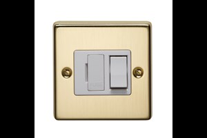 13A Double Pole Switched Fused Connection Unit Bronze Finish