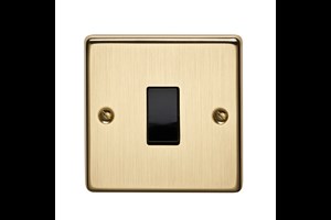 32A 1 Gang Double Pole Control Switch Bronze Finish