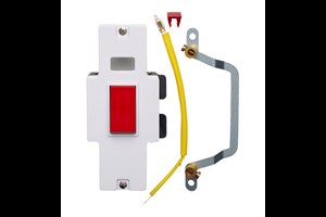 45A 2 Gang Double Pole Switch With Neon Interior