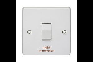 20A 1 Gang Double Pole Control Switch Printed 'Night Immersion'