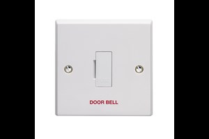 13A Unswitched Fused Connection Unit Printed 'Door Bell'