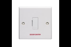 13A Unswitched Fused Connection Unit Printed 'Door Entry'