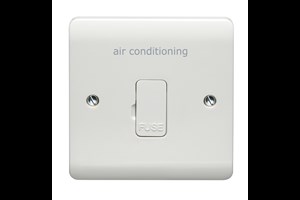 13A Unswitched Fused Connection Unit Printed 'Air Conditioning'