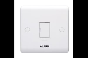 13A Unswitched Fused Connection Unit Printed 'Alarm'