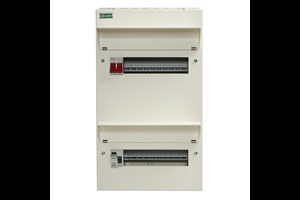 20 Way Split Load Duplex Consumer Unit 100A Main Switch +10, 80A 30mA RCD +10