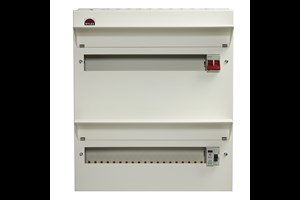 38 Way Split Load Duplex Consumer Unit 100A Main Switch +19, 80A 30mA RCD +19