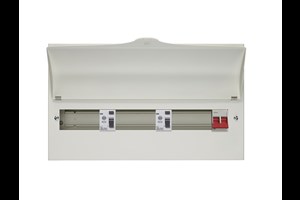 15 Way High Integrity Consumer Unit 100A Main Switch, 100A 30mA RCDs, Flexible Configuration