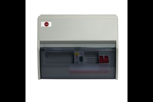 9 Way Insulated Split Load Consumer Unit 100A Main Switch, 80A 30mA RCD, Flexible Configuration