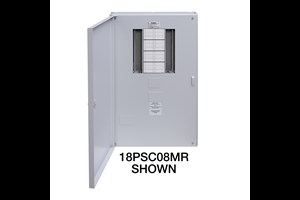 6-Way 125A Surface 3P+N Distribution Board
