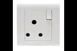 15A 1 Gang Switched Socket