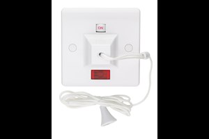 45A Double Pole Ceiling Switch With Neon Indicator