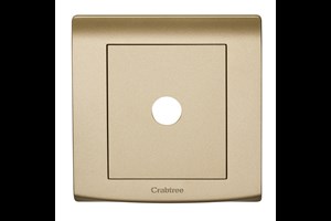 25A 3 Terminal Connection Unit Gold Finish