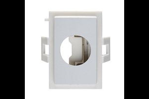 Cable Outlet Module Silver Finish