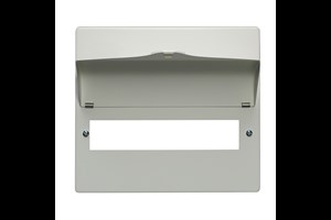 Consumer Unit Replacement Curved Lid Assembly, 12 Module