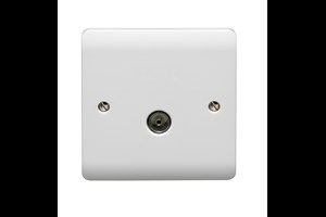 1 Gang 1 Way Female Isolated Coaxial Socket