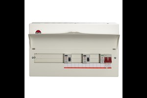 14 Way High Integrity Consumer Unit 100A Main Switch, 80A 30mA RCDs, Flexible Configuration, with SPD