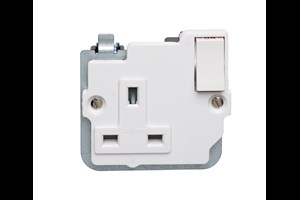 13A 1 Gang Double Pole Switched Socket Interior