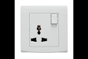 13A 1 Gang Switched
Multi-Function Socket