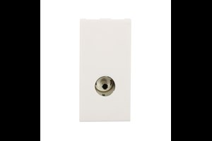 Single Non Screened TV Outlet Module