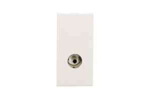 Single Non Screened TV Outlet Module