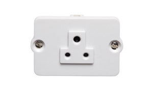 2A 3 Pin Shuttered Unswitched Socket Interior