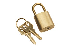 Padlock for 5ST3806 - supplied with 2 keys