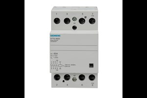 Contactor 4 NO contacts 63A control 230V AC 3MW