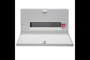Alpha BSII 100A 16 way SP Type A Distribution Board