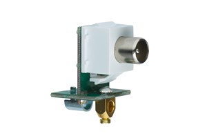 Direct Connection Male Coaxial Keystone Module