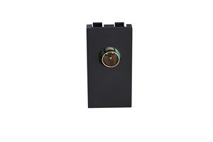 1 Way Coaxial Outlet Module