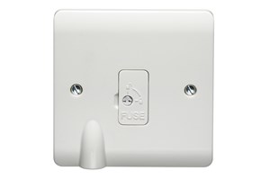 13A Unswitched Fused Connection Unit With Tamperproof Screw & Flex Outlet