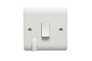 20A 1 Gang Double Pole Switch With LED & Flex Outlet