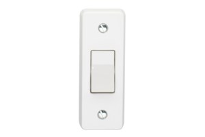 10A Double Pole 1 Gang Architrave Switch