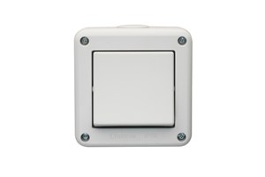 20AX 1 Gang 1 Way IP56 Switch With Seeklight
