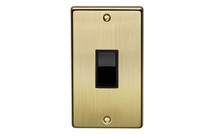 50A 2 Gang Double Pole Control Switch Bronze Finish