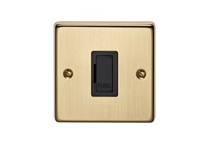 13A Unswitched Fused Connection Unit Bronze Finish