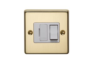 13A Double Pole Switched Fused Connection Unit Bronze Finish