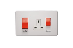 45A Cooker Control Unit With 13A Socket