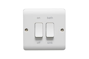20A Double Pole Bath/Sink Switch With LED