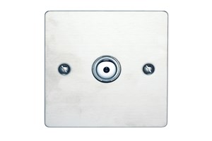 1 Gang 1 Way 400 Watt / 400 VA Touch/Remote Dimmer Stainless Steel Finish