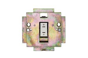 32A 1 Gang Double Pole Switch Interior With Neon No Rocker