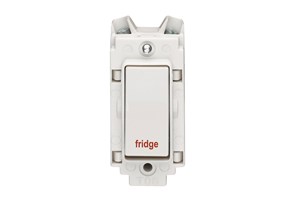 20A Double Pole Grid Switch Printed 'Fridge'